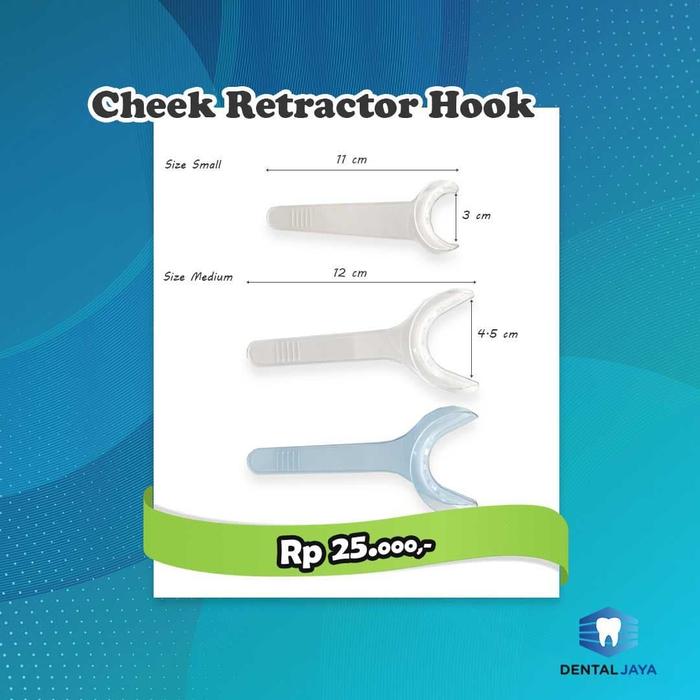 Gambar Cheek Retractor Hook // Pembuka Mulut Sebagian - Trans Small dari Dental Jaya Official Kota Yogyakarta Tokopedia