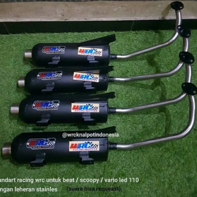 Gambar Knalpot standar Racing wrc dari Heru Wrc Exhaust Kota Depok Tokopedia
