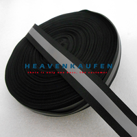 Gambar Pita Skotlet Scotlight Scotlite Reflective Kain 2,5 cm Hitam - Silver dari Heaven Kaufen Kota Malang 3 Tokopedia