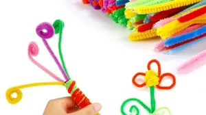 mainan edukasi anak PIPE CLEANER / 3mm / 6mm / - art n craft kawat