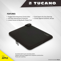Gambar Tucano Skin Charge Up Sleeve For Macbook 15" (BFCUPMB15) | Sleeve Macbook 15 Inch | Tas Laptop 15 Inch | Tas Macbook 15 Inch | Sleeve MacBook |  Laptop sleeve case | Macbook sleeve | Pelindung Laptop | Laptop Bag - Red dari Tucano Official Store Kota Administrasi Jakarta Pusat 2 Tokopedia