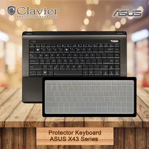 Keyboard Protector Cover Asus X43U-VX017D X43U-VX144D X43U-VX147D Sili
