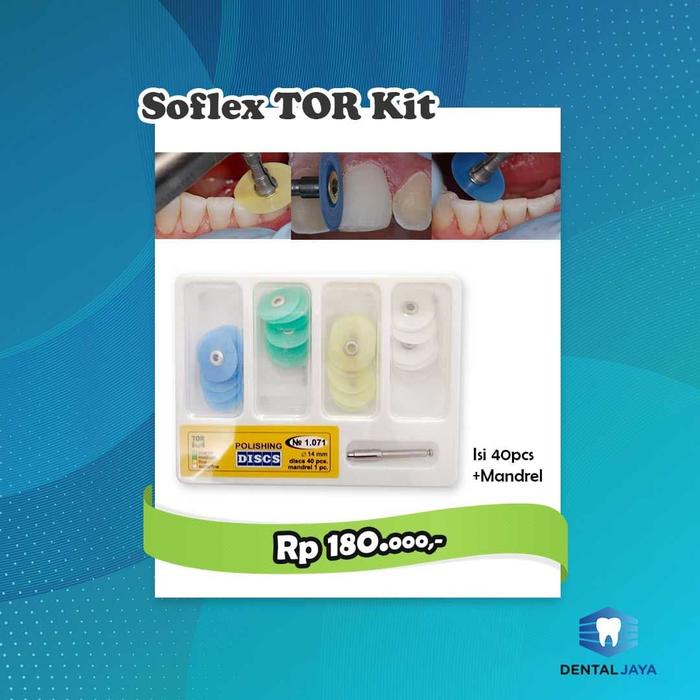 Gambar Polishing Disc TOR // Soflex TOR kit dari Dental Jaya Official Kota Yogyakarta Tokopedia