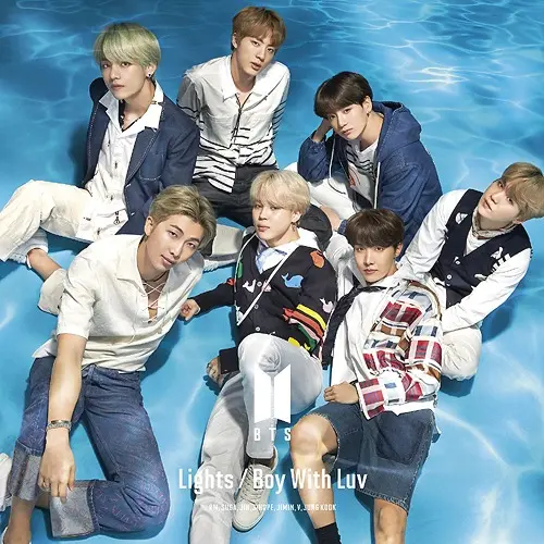 CD BTS Lights / Boy With Luv Limited A/B
