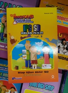 Buku Original Teori ringkas latihan soal dan pembahasan IPS SD-PP