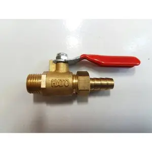 Kran Angin Stop Kran KOMPRESOR 1/4 Hato Kuningan TEBAL ORIGINAL