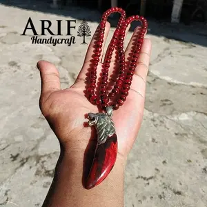 kalung liontin akar bahar