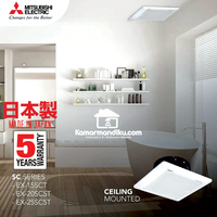 Gambar MITSUBISHI EX-20SC5T Ceiling Mounted Ventilator |Exhaust Fan|Asli dari kamarmandiku.com Kota Administrasi Jakarta Timur 4 Tokopedia
