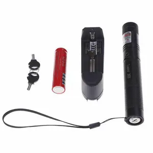 Laser Pointer Hijau / 303 Green Laser Pointer / Rechargeable Hitam 303