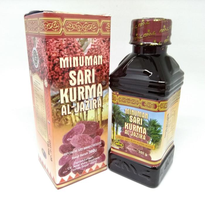 Gambar Minuman Sari Kurma Reguler Al Jazira dari Alif Herbal Store Kota Bekasi Tokopedia