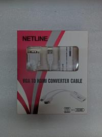 Gambar NETLINE Converter VGA To HDMI + AUDIO dari Kompurindo Kota Administrasi Jakarta Pusat 3 Tokopedia