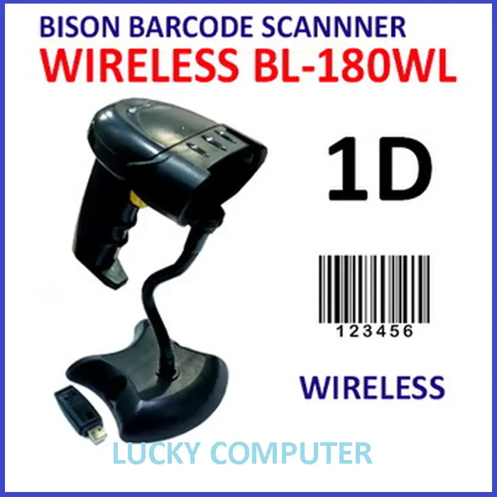 BARCODE SCANNER WIRELESS BI-180WL BI 180 WL
