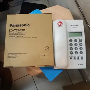 Panasonic KX-T7703X Telepon Proprietary dengan Fungsi Caller ID Flash dan Redial Made in Malaysia