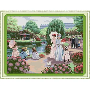 Paket Kristik/Cross Stitch Pola di Kain F242