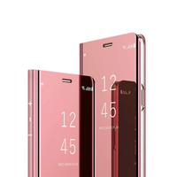 Gambar Flip CLEAR View Standing Stand Cover Mirror Case Iphone XS Max XSMax dari redAngus ID Kota Administrasi Jakarta Utara 4 Tokopedia