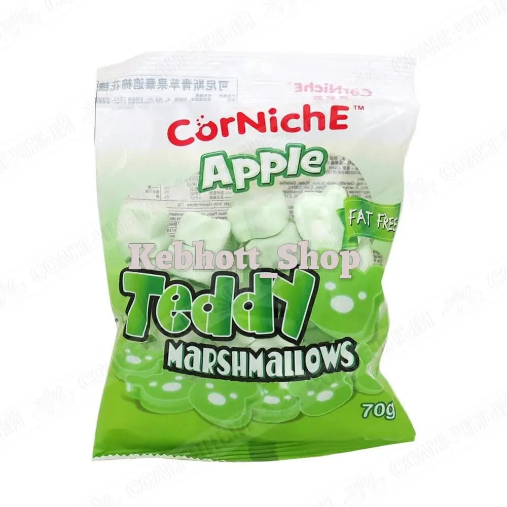 Corniche Apple Teddy Marshmallows 70gr | Marshmellow | Marsmellow