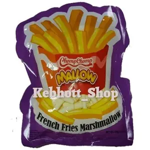 Chomp Chomp Mallow French Fries Marshmallows 60gr | Marshmellow 60 gr