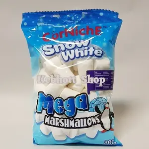 Corniche Snow White Mega Marshmallows 300gr | Marshmellow | Marsmellow