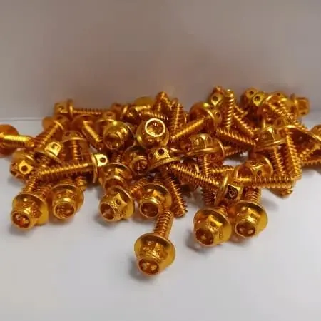 baut probolt body honda warna gold