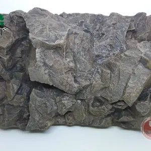 Nikita Background 3D Coklat Gex L Enclosure Reptil Tarantula Natural 37.5x24..5 cm