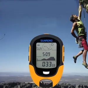 SUNROAD 700-9000m LED Digital Altimeter Barometer Compass