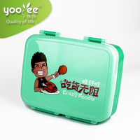 Gambar LUNCHBOX YOOYEE 607 PINK GREEN ANTI TUMPAH 5 SEKAT - Merah Muda dari Ollahomeliving Kota Bogor 2 Tokopedia