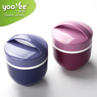 Gambar LUNCHBOX YOOYEE 612 PINK PURPLE RICE BOWL - Biru Muda dari Ollahomeliving Kota Bogor 4 Tokopedia