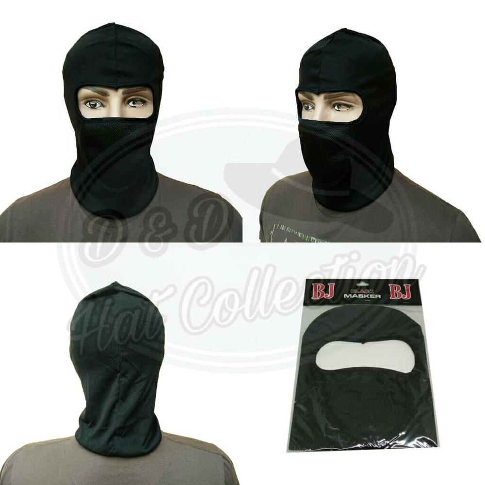 Masker Ninja Helm Motor Motif Polos