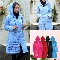Gambar JAKET MUSLIMAH HIJAB HIJABER URBANASHION SKY BLUE HIJACKET dari distrobeda Kab. Bandung 1 Tokopedia