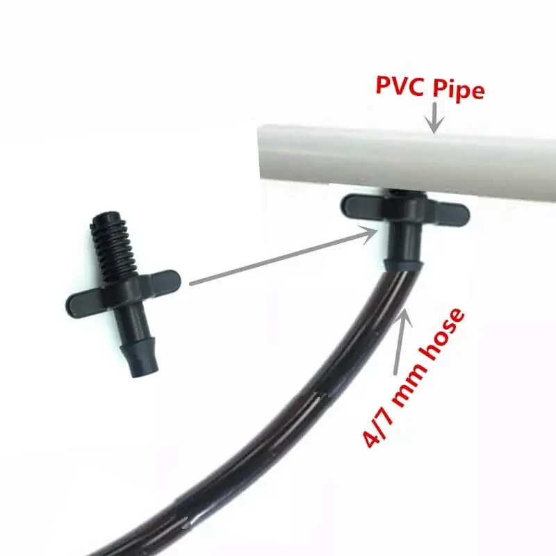 Nippel Ulir 7mm / Kit Irigasi Hidroponik