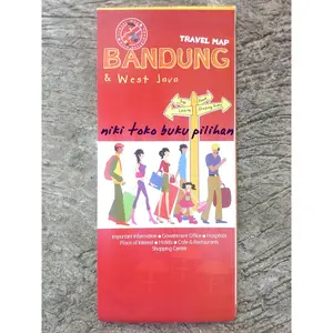 Peta Perjalanan Bandung dan Jawa Barat Lipat