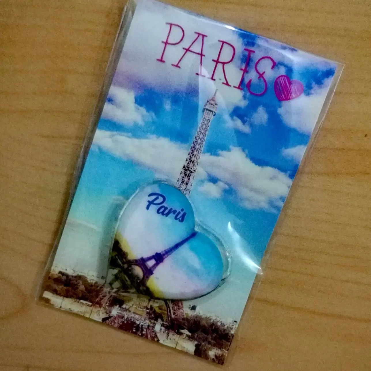 Magnet kulkas Paris Vintage souvenir oleh oleh Paris France