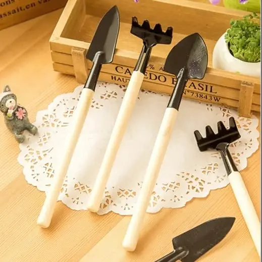 ALAT BERKEBUN SEKOP MINI SET 3 IN 1 GARDEN TOOLS TAMAN KEBUN TANAMAN
