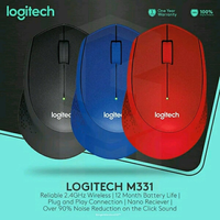 Gambar Mouse Logitech M331 Wireless dari MXKomputer_NEW Kab. Bantul 4 Tokopedia