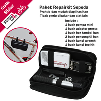 Gambar Paket Tas Repairkit Sepeda Toolkit Pompa Alat Tambal Ban dari Sepedalova Kota Serang 1 Tokopedia