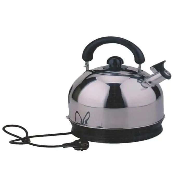 promo TEKO LISTRIK WHISTLING KETTLE UTU 5Lt Stainless Steel tebal