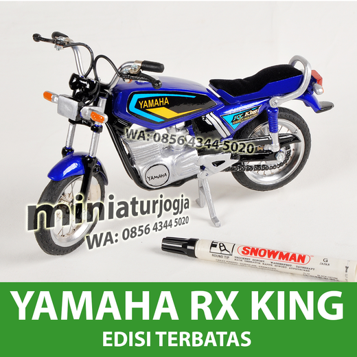 Gambar Miniatur Yamaha RX King - Bahan BESI - Diecast RxKing - LIMITED dari miniaturjogja Kab. Sleman Tokopedia