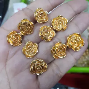 CHARM BUNGA MAWAR MAS (S)