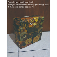 Gambar Packing kado / gift wrap untuk packing tarantula dari spider lover petshop Kota Bandung 2 Tokopedia