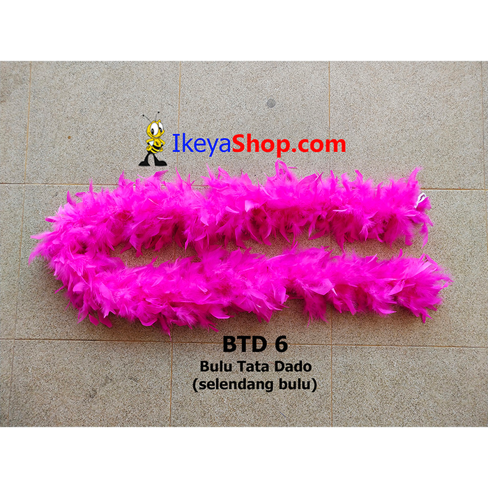 Gambar Bulu Tata dado Pink fanta (BTD 6) dari ikeyashop Kota Surabaya Tokopedia