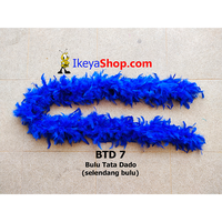Gambar Bulu Tata dado Biru tua (BTD 7) dari ikeyashop Kota Surabaya 1 Tokopedia