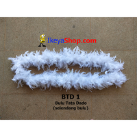 Gambar Bulu Tata dado Putih (BTD 1) dari ikeyashop Kota Surabaya 1 Tokopedia