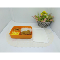 Gambar Deluxe Lunch Box Orange / Kotak Makan Plastik dari CPM Shop_NEW Kota Tangerang 5 Tokopedia