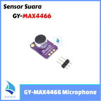 Gambar GY MAX4466 Microphone Audio Sensor Suara Penguatan bisa diatur adjust dari raftechbandung Kota Bandung 1 Tokopedia
