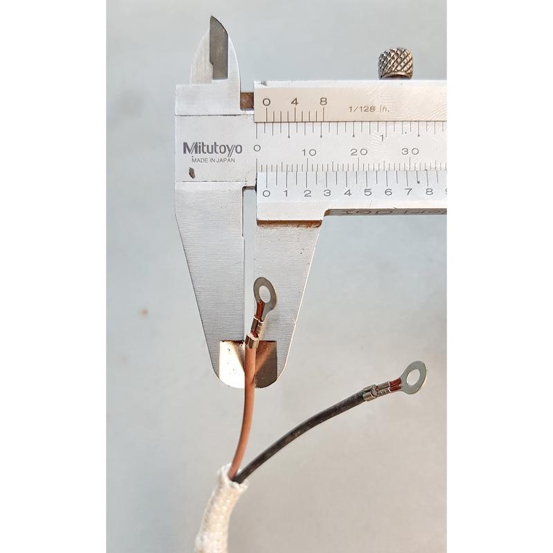 Kabel power anti panas 10A 250vac panjang 1.1m (Baru) 3