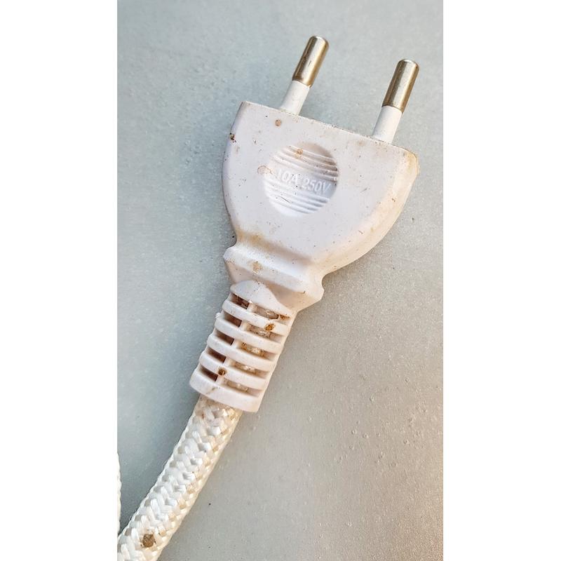 Kabel power anti panas 10A 250vac panjang 1.1m (Baru) 1