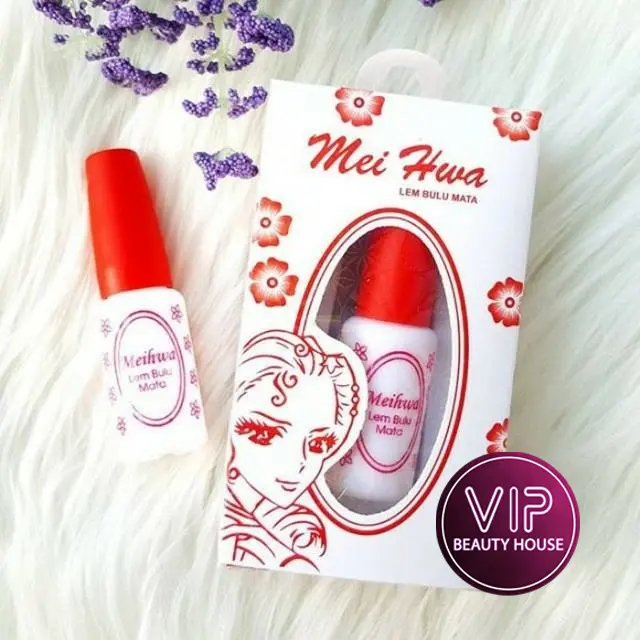 VIP  MEI HWA Lem Bulu Mata (BPOM)