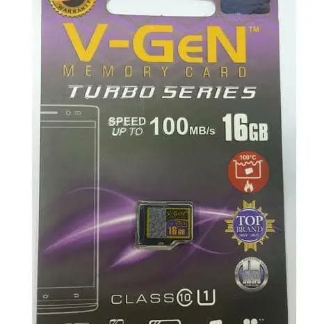 V-GEN 16GB TURBO CLASS 10 ORIGINAL