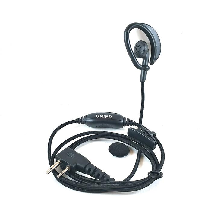 Gambar Unier UEM8IL Handsfree HT Icom Alinco Hitam Colokan Tekuk Tali Sepatu dari Hanika Communication Kota Administrasi Jakarta Barat Tokopedia