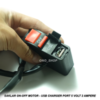 Gambar Saklar On-Off Motor + USB Charger Port 5 Volt 2 Ampere dari Ono Shop Kota Administrasi Jakarta Barat 1 Tokopedia